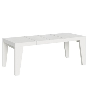 Mesa Naxy Premium - Mesa extensible 90x160/264 cm Naxy Premium Fresno Blanco