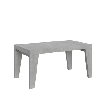 Mesa Naxy - Mesa extensible 90x160/264 cm Naxy Fresno Blanco