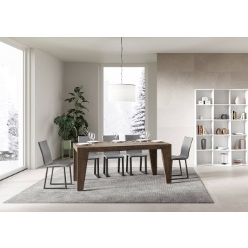 Mesa Naxy - Mesa extensible 90x180/284 cm Naxy Fresno Blanco