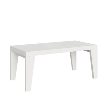 Mesa Naxy - Mesa extensible 90x180/284 cm Naxy Fresno Blanco