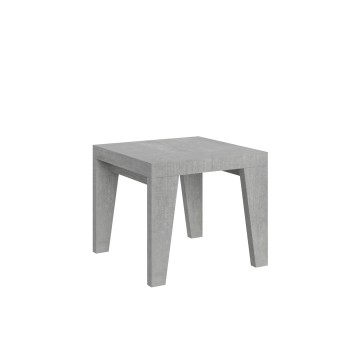 Mesa Naxy - Mesa extensible 90x90/246 cm Naxy Fresno Blanco