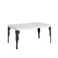 Mesa extensible 90x160/264 cm Paxon estructura Antracita