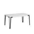 Mesa extensible 90x160/264 cm Rio estructura Antracita