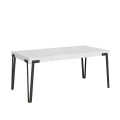 Mesa extensible 90x180/284 cm Rio estructura Antracita