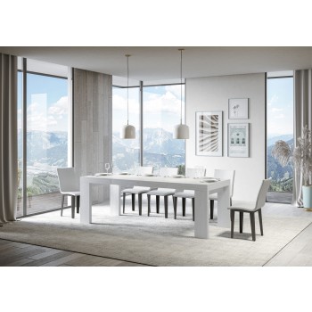 Roxell Premium Table - Mesa extensible 90x120/224 cm Roxell Premium White Ash