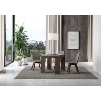 Roxell Premium Table - Mesa extensible 90x90/246 cm Roxell Premium White Ash