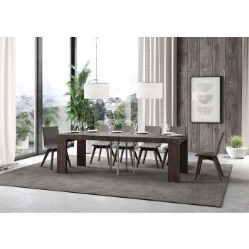 Roxell Premium Table - Mesa extensible 90x90/246 cm Roxell Premium White Ash