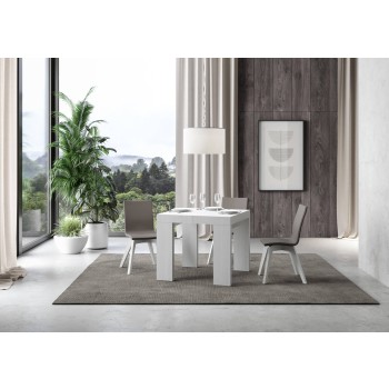 Roxell Premium Table - Mesa extensible 90x90/246 cm Roxell Premium White Ash