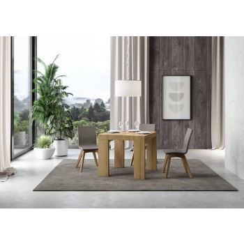 Roxell Premium Table - Mesa extensible 90x90/246 cm Roxell Premium White Ash