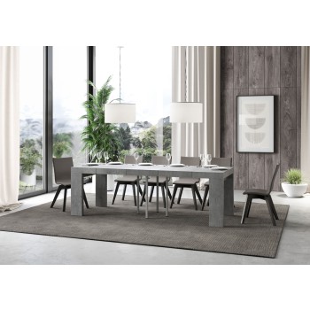 Roxell Premium Table - Mesa extensible 90x90/246 cm Roxell Premium White Ash