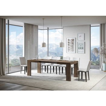 Roxell Table - Mesa extensible 90x120/224 cm Roxell Blanco Fresno