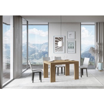 Roxell Table - Mesa extensible 90x120/224 cm Roxell Blanco Fresno