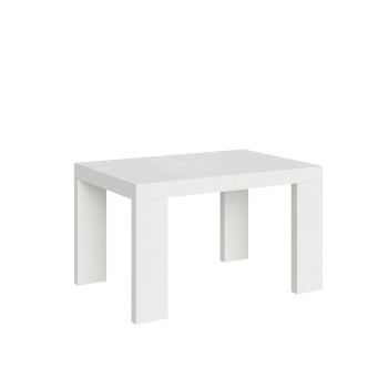 Roxell Table - Mesa extensible 90x120/224 cm Roxell Blanco Fresno