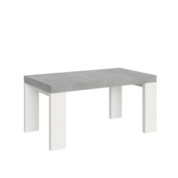 Roxell Table - Mesa extensible 90x160/264 cm Roxell Blanco Fresno