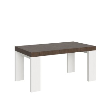 Roxell Table - Mesa extensible 90x160/420 cm Roxell Blanco Fresno