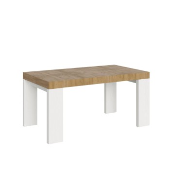 Roxell Table - Mesa extensible 90x160/420 cm Roxell Blanco Fresno