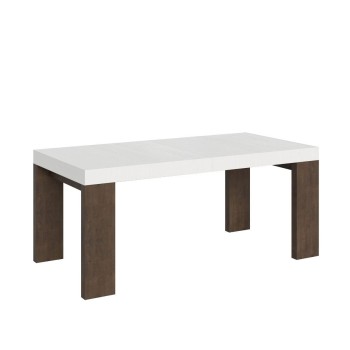 Roxell Table - Mesa extensible 90x180/284 cm Roxell Blanco Fresno