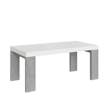 Roxell Table - Mesa extensible 90x180/284 cm Roxell Blanco Fresno