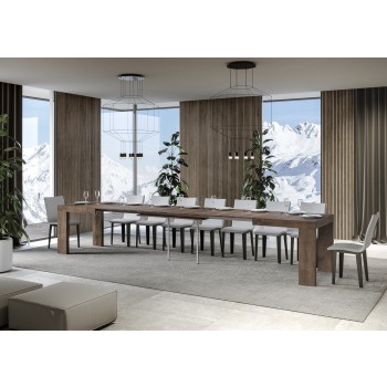 Roxell Table - Mesa extensible 90x180/440 cm Roxell Blanco Fresno