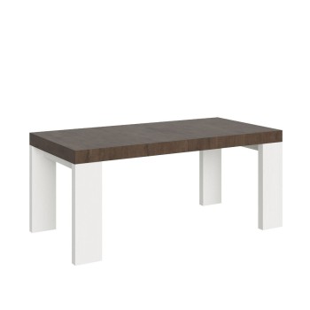 Roxell Table - Mesa extensible 90x180/440 cm Roxell Blanco Fresno