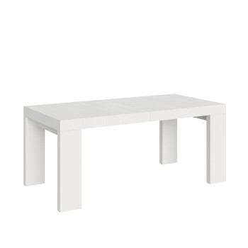 Roxell Table - Mesa extensible 90x180/440 cm Roxell Blanco Fresno