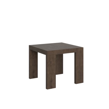 Roxell Table - Mesa extensible 90x90/246 cm Roxell Blanco Fresno