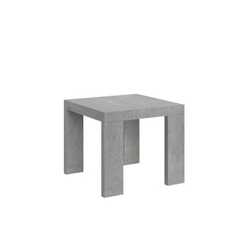 Roxell Table - Mesa extensible 90x90/246 cm Roxell Blanco Fresno