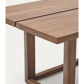 Mesa Sashi de madera maciza LA FORMA