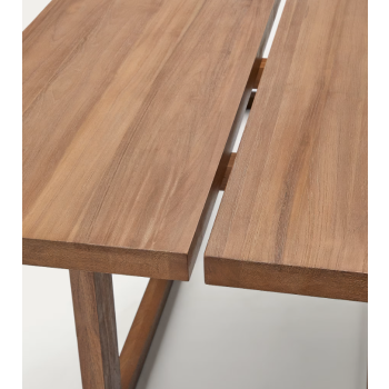 Mesa Sashi de madera maciza LA FORMA