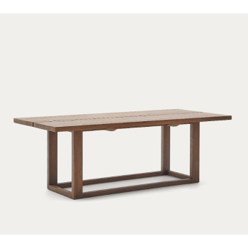 Mesa Sashi de madera maciza LA FORMA