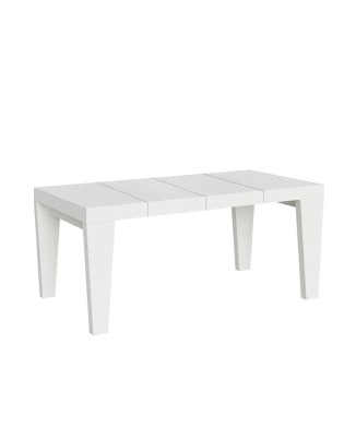 Mesa Spimbo Premium - Mesa extensible 90x120/224 cm Spimbo Premium Fresno Blanco