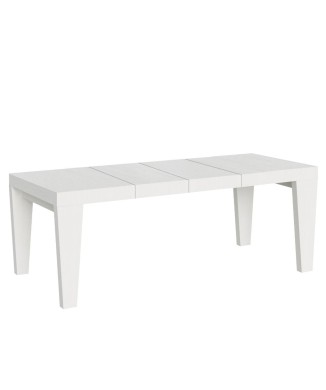 Mesa Spimbo Premium - Mesa extensible 90x160/264 cm Spimbo Premium Fresno Blanco