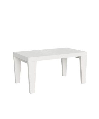 Mesa Spimbo - Mesa extensible 90x160/264 cm Spimbo Fresno Blanco