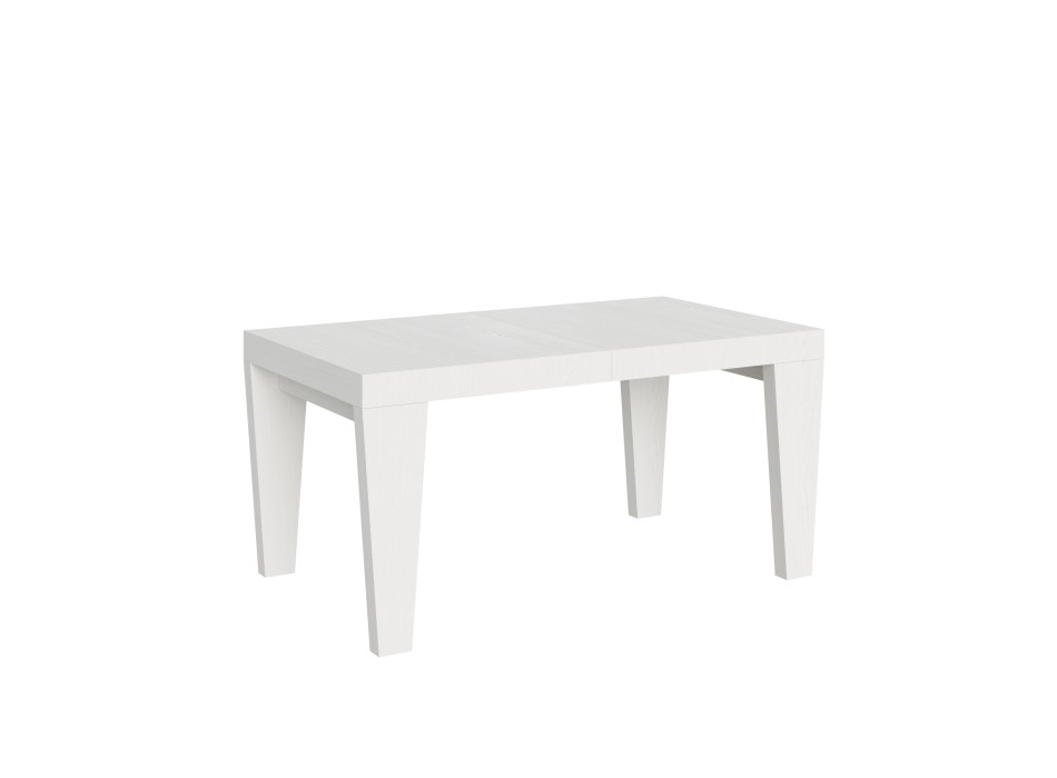 Mesa Spimbo - Mesa extensible 90x160/264 cm Spimbo Fresno Blanco