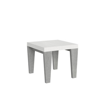 Mesa Spimbo - Mesa extensible 90x90/246 cm Spimbo Fresno Blanco