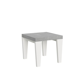 Mesa Spimbo - Mesa extensible 90x90/246 cm Spimbo Fresno Blanco