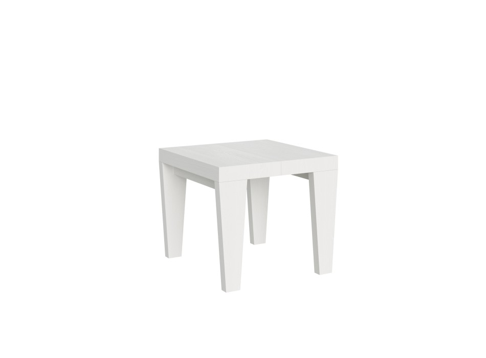 Mesa Spimbo - Mesa extensible 90x90/246 cm Spimbo Fresno Blanco