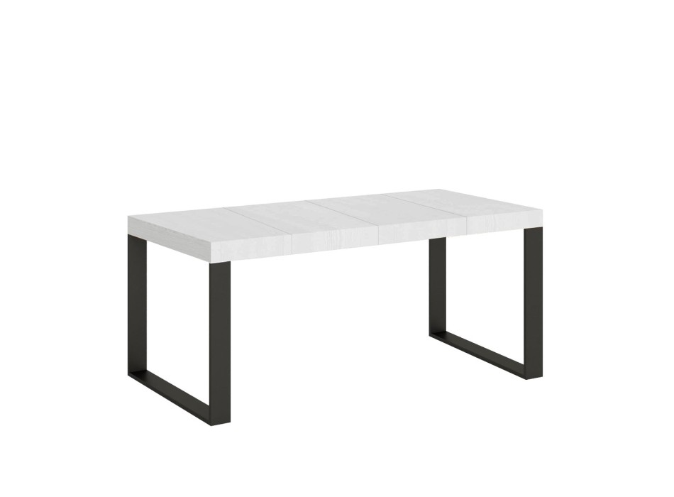 Mesa Tecno Premium - Mesa extensible 90x90/246 cm Tecno Premium Fresno Blanco