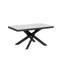 Mesa extensible 90x160/264 cm Volantis Evolution estructura Antracita